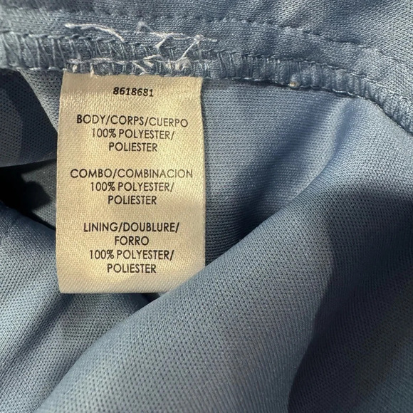 JS Collections Women's Meadow Cocktail Dress color denim bark Sz : 4 - Picture 14 of 14